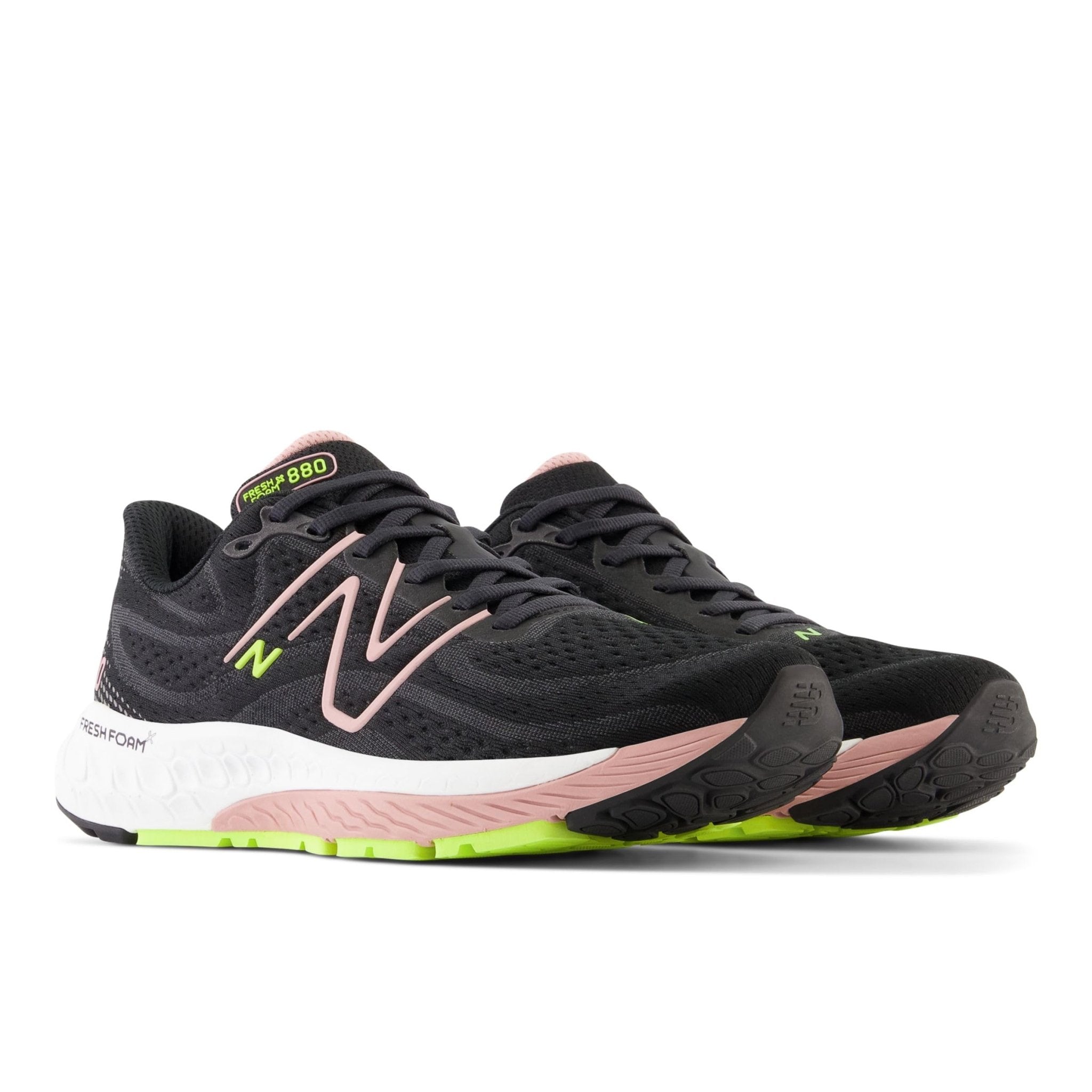 New Balance Fresh Foam 880v13 - Women's Black/Pink Moon Shoe Deals Outlet