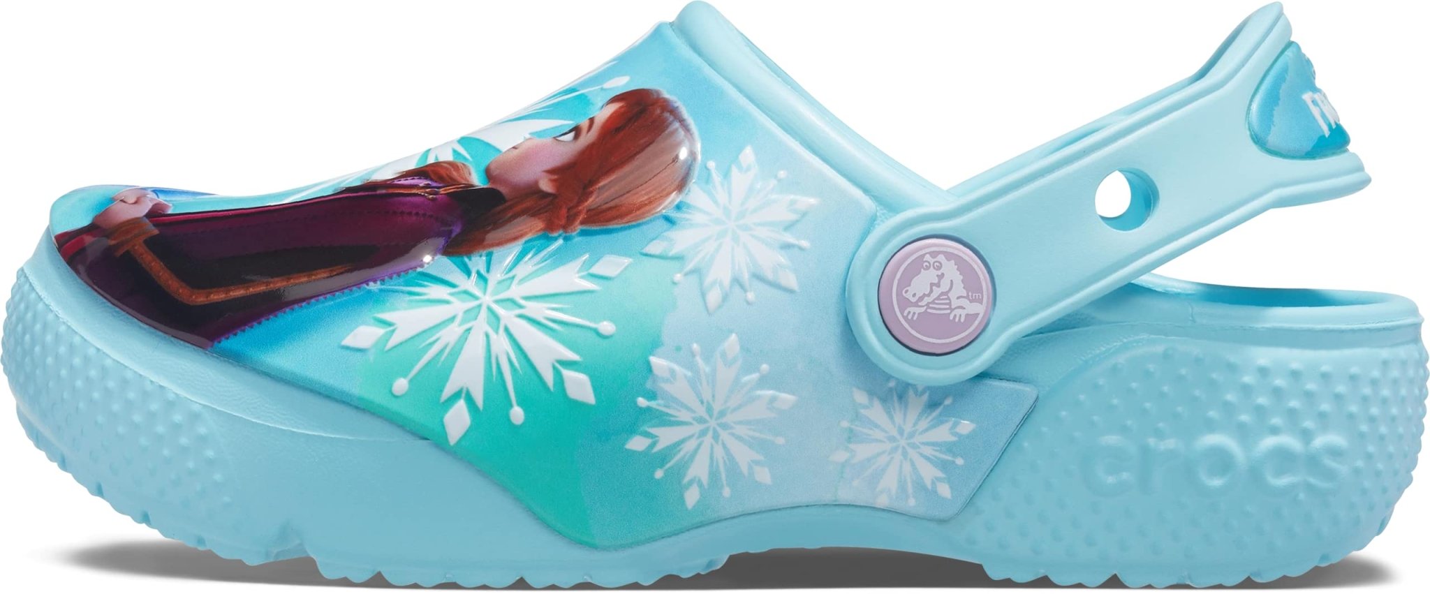 Crocs Frozen Clog - Kids Ice Blue Shoe Deals Outlet