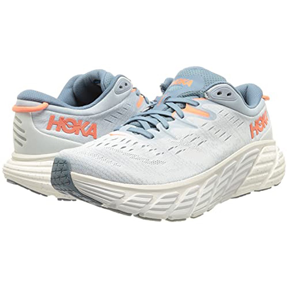 Hoka Gaviota 4 - Women's Blue Fog Plein Air Shoe Deals Outlet