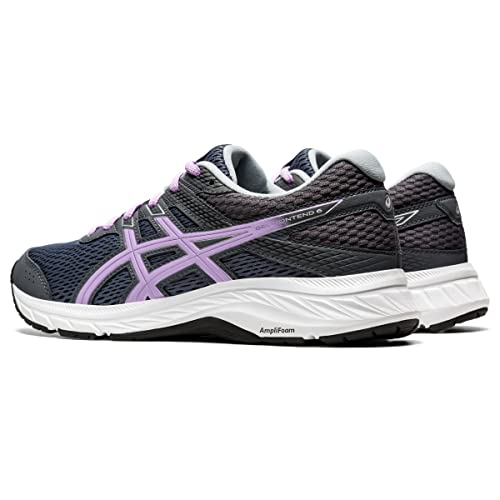 ASICS GEL - CONTEND 6 - Women's Carrier Grey/Lilac Tech Shoe Deals Outlet