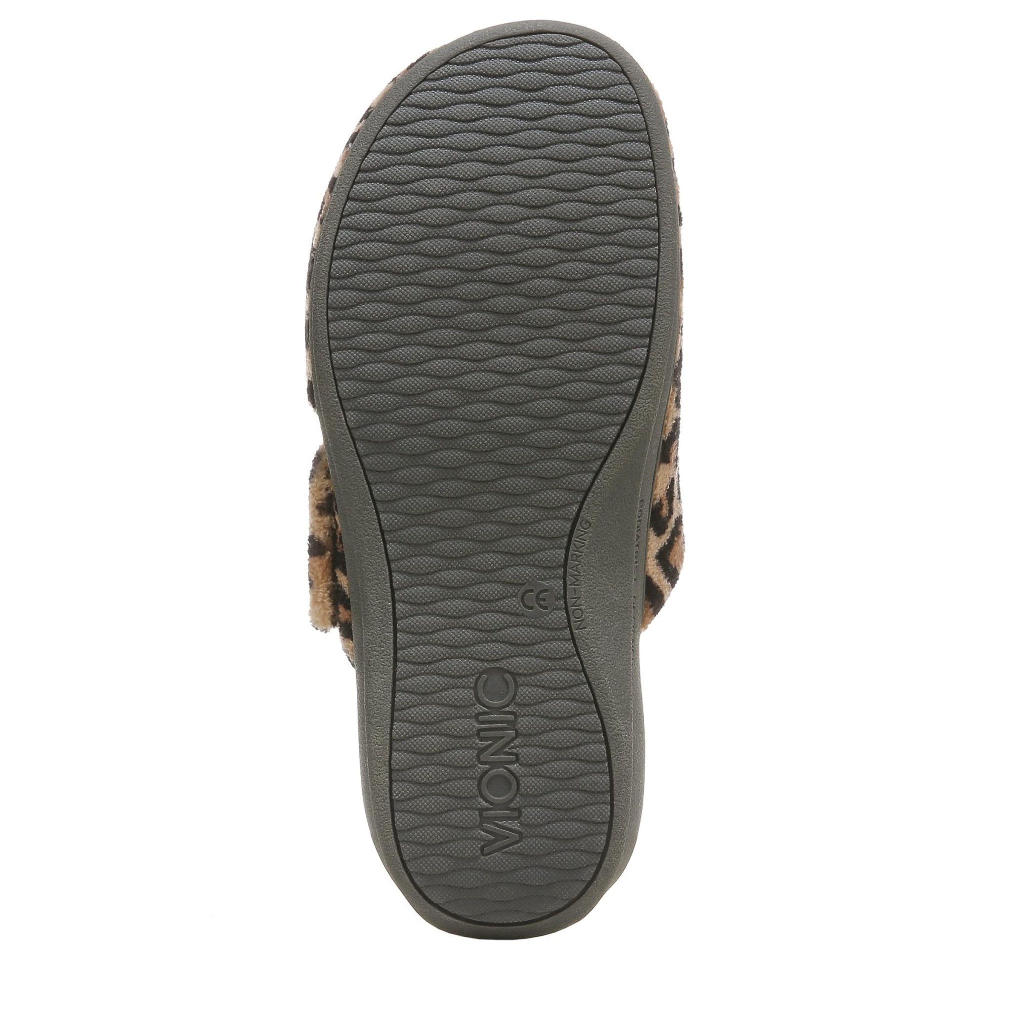 VIONIC Gemma Mule Slippers - Women's Natural Leopard Shoe Deals Outlet