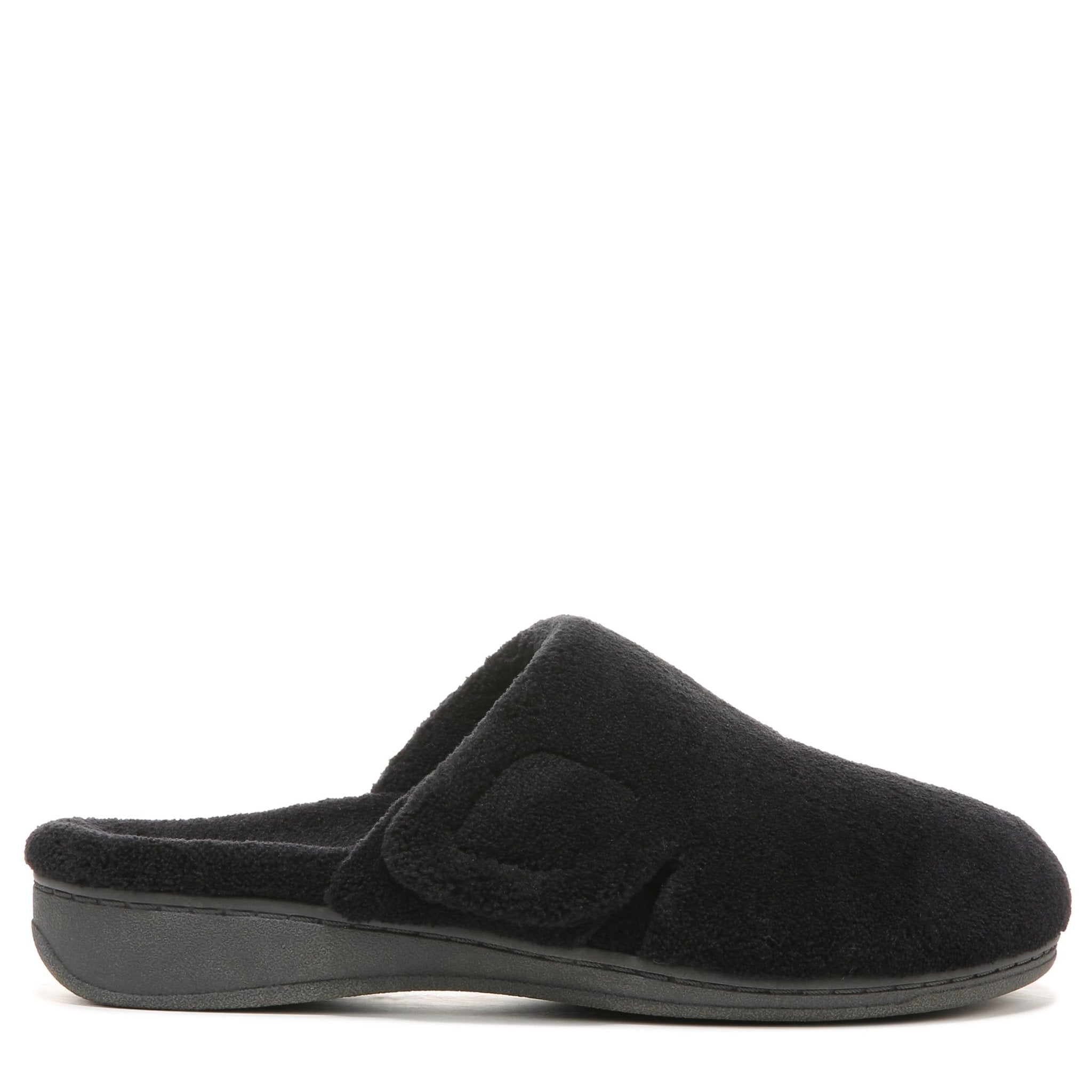 VIONIC Gemma Mule Slippers - Women's Black Shoe Deals Outlet