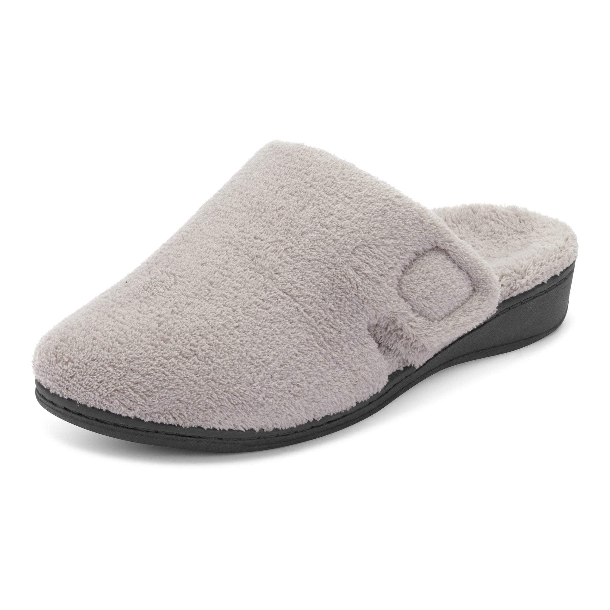VIONIC Gemma Mule Slippers - Women's Light Grey Shoe Deals Outlet