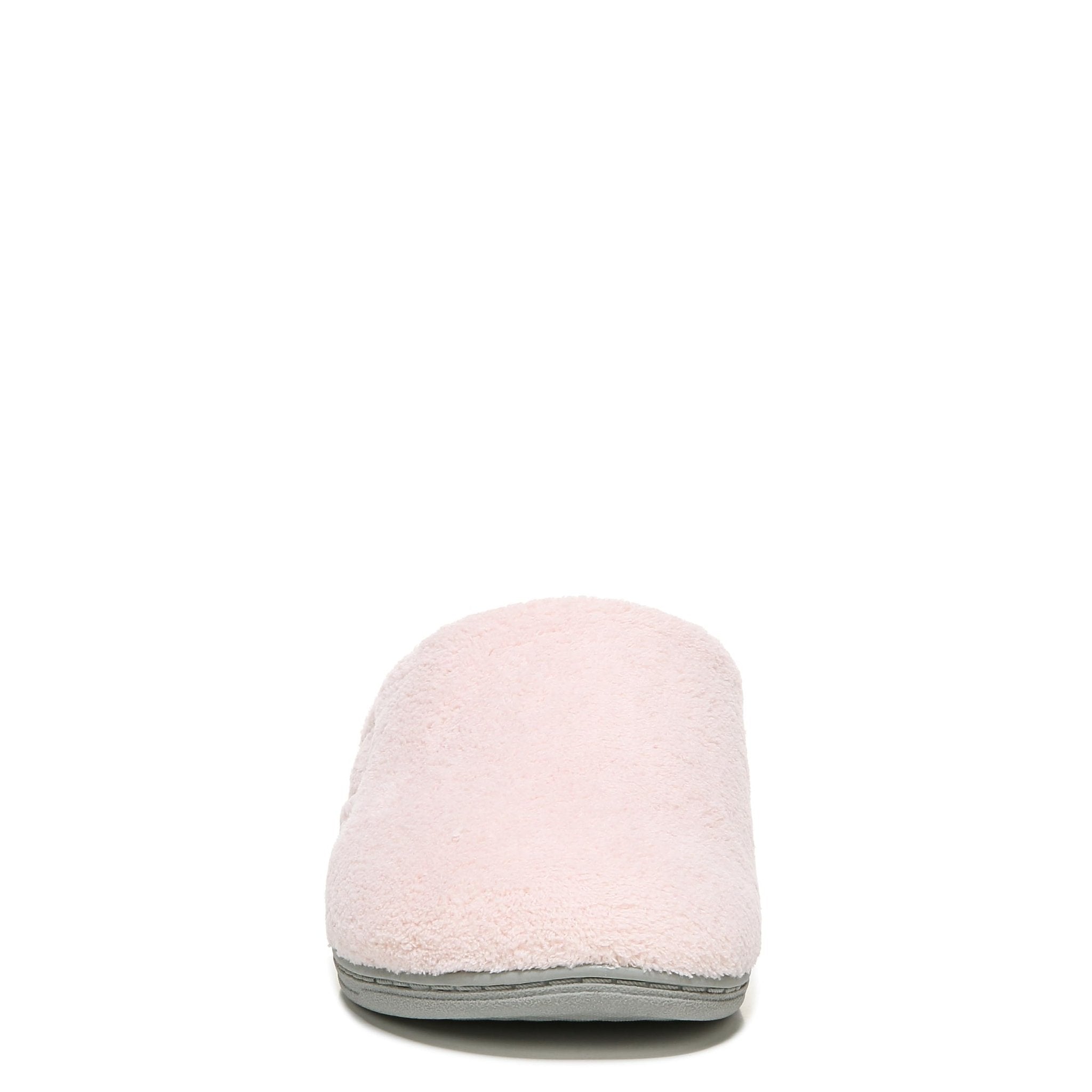 VIONIC Gemma Mule Slippers - Women's Pink Terry Shoe Deals Outlet