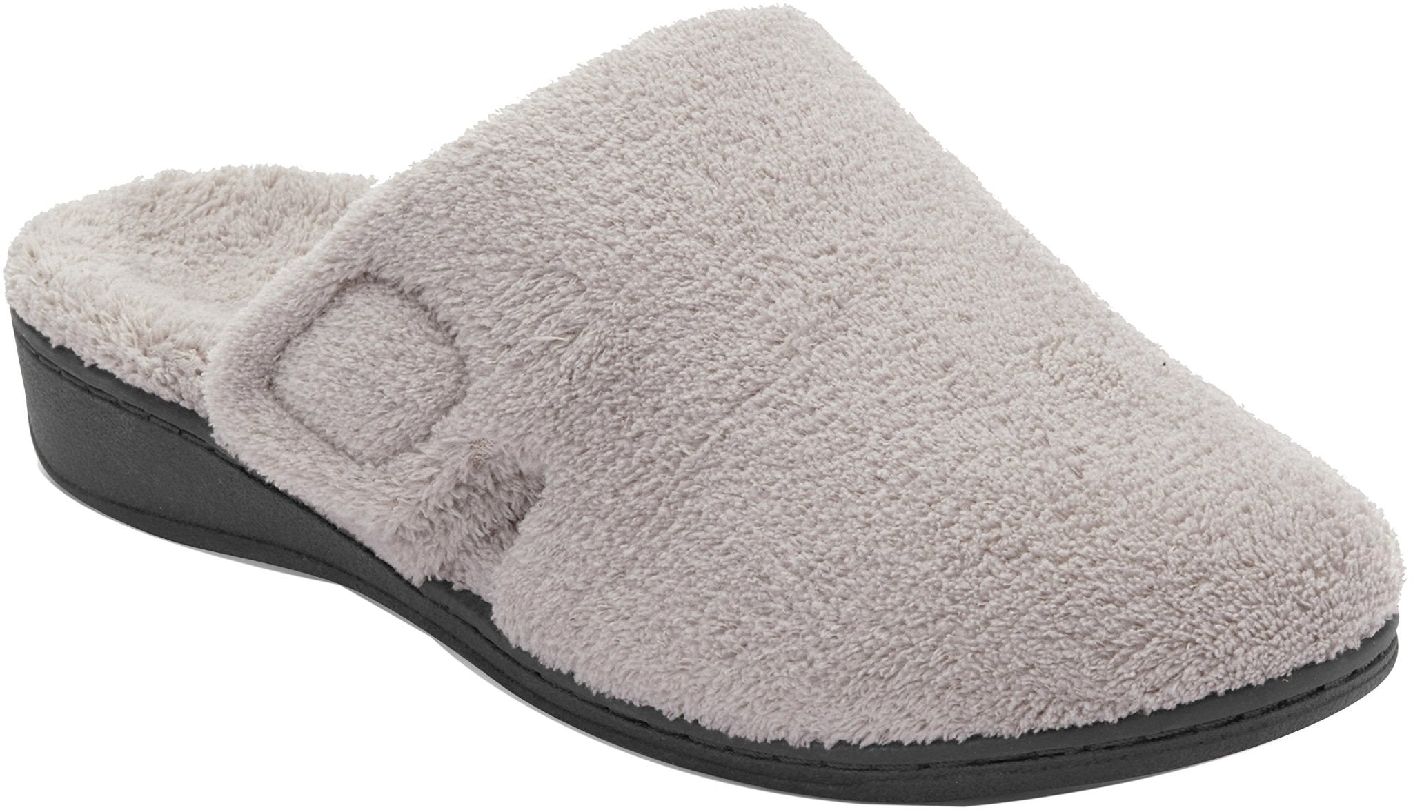 VIONIC Gemma Mule Slippers - Women's Light Grey Shoe Deals Outlet