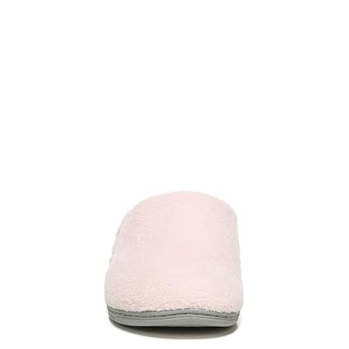 VIONIC Gemma Mule Slippers - Women's Pink Terry Shoe Deals Outlet