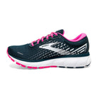 Brooks GHOST 13 - Women's Reflective Pond/Pink/Ice Shoe Deals Outlet