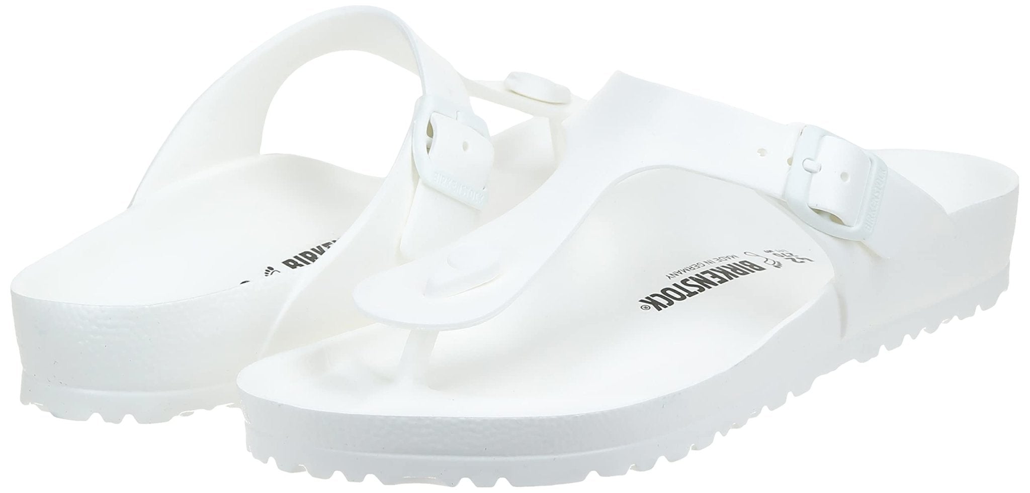 Birkenstock Gizeh Birko - Flor - Unisex Graceful Pearl White Shoe Deals Outlet