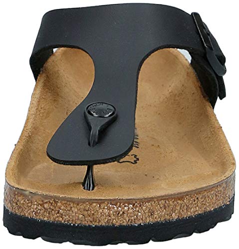 Birkenstock Gizeh Birko - Flor - Unisex Black Shoe Deals Outlet