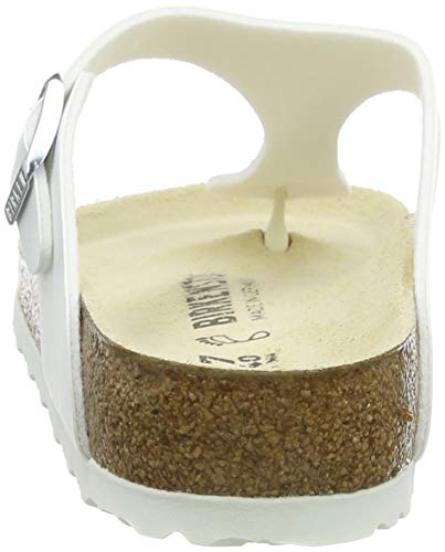 Birkenstock Gizeh Birko - Flor - Unisex White Shoe Deals Outlet