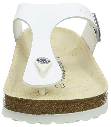 Birkenstock Gizeh Birko - Flor - Unisex White Shoe Deals Outlet