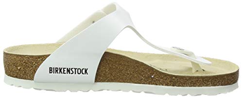 Birkenstock Gizeh Birko - Flor - Unisex White Shoe Deals Outlet
