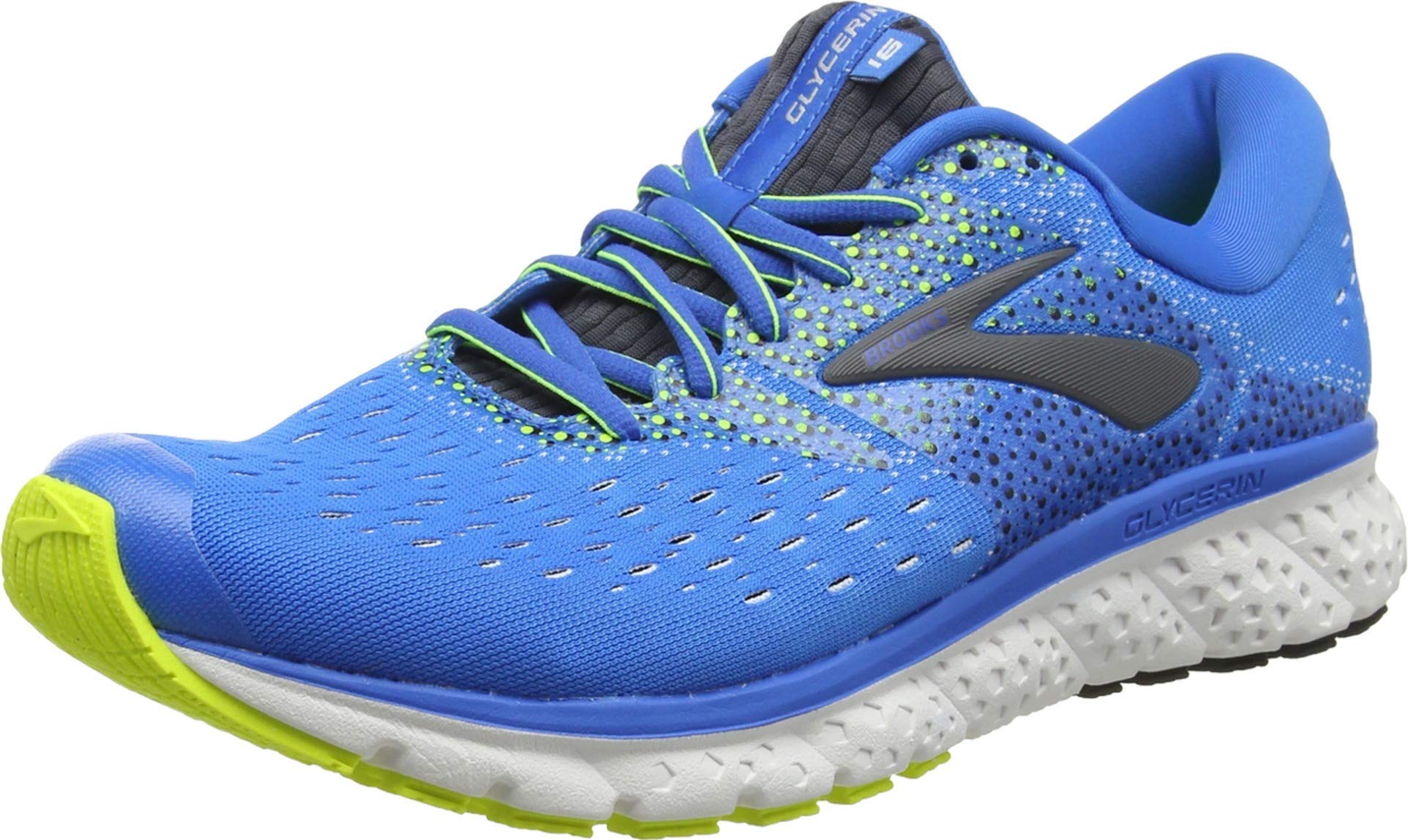 Brooks Glycerin 16 - Men's Blue/Ebony/Nightlife Shoe Deals Outlet