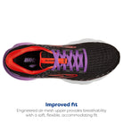 Brooks Glycerin 20 - Women's Black/Bellflower/Fiesta Shoe Deals Outlet
