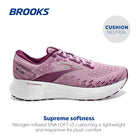 Brooks Glycerin 20 - Women's Mauve/Grape Wine/Grey Shoe Deals Outlet