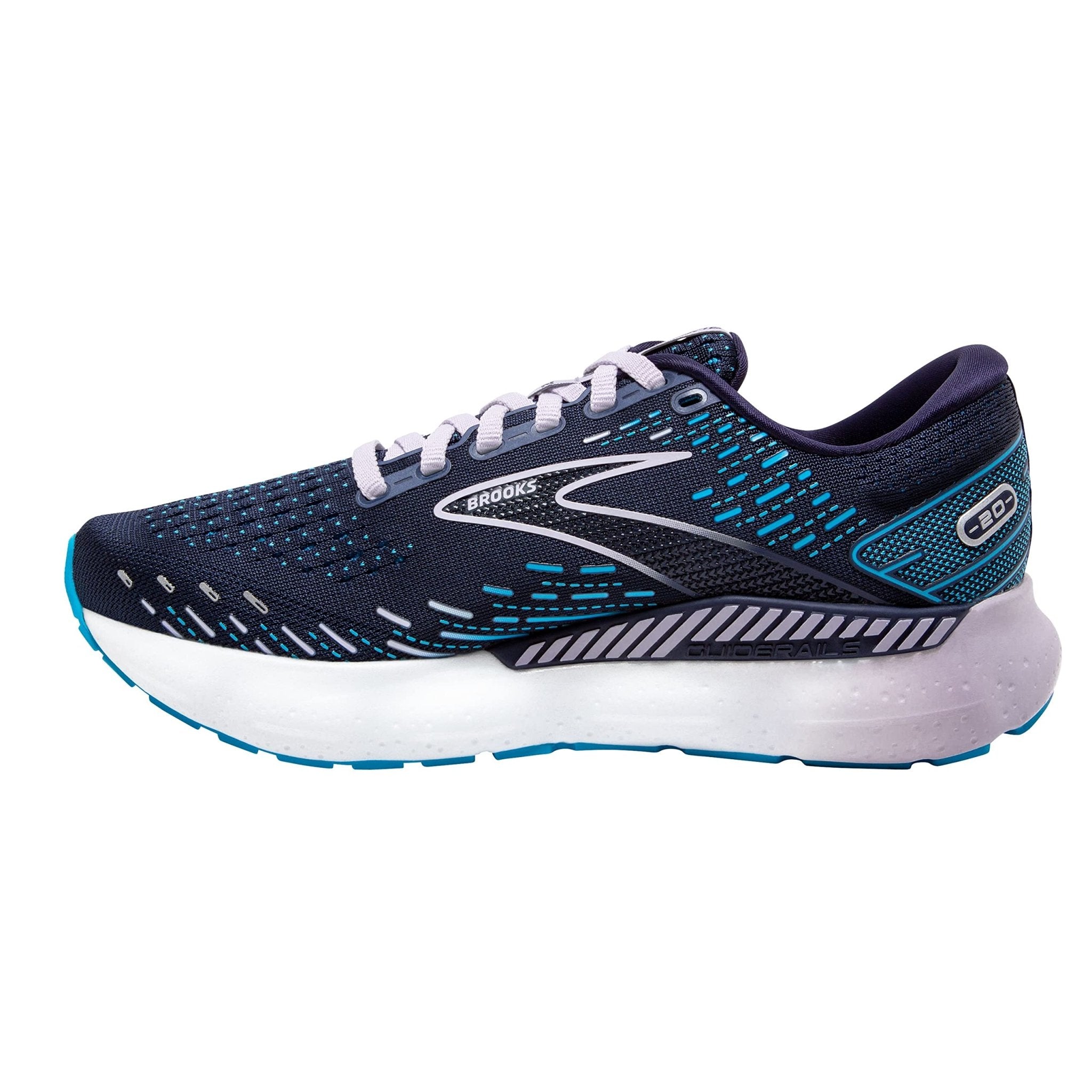 Brooks Glycerin GTS 20 - Women's Peacoat/Ocean/Pastel Lilac Shoe Deals Outlet