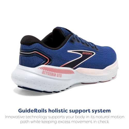 Brooks Glycerin GTS 21 - Women's Blue/Icy Pink/Rose Shoe Deals Outlet