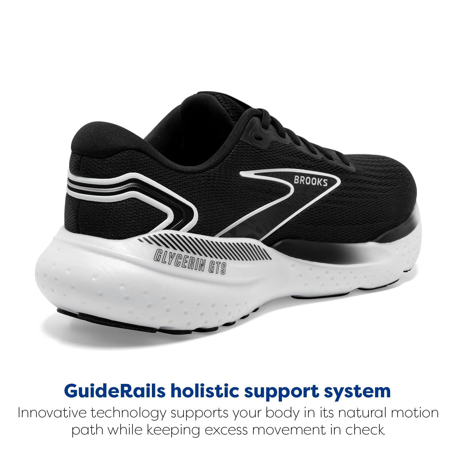 Brooks Glycerin GTS 21 - Women's Black/Grey/White Shoe Deals Outlet