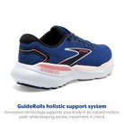 Brooks Glycerin GTS 21 - Women's Blue/Icy Pink/Rose Shoe Deals Outlet