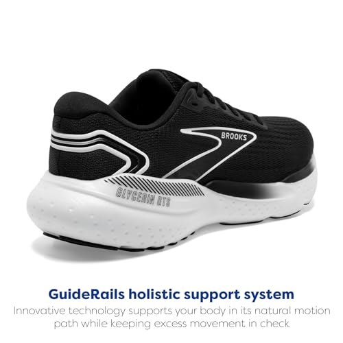 Brooks Glycerin GTS 21 - Women's Black/Grey/White Shoe Deals Outlet