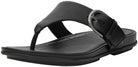 FitFlop Gracie Toe Post Sandal - Women's All Black Shoe Deals Outlet