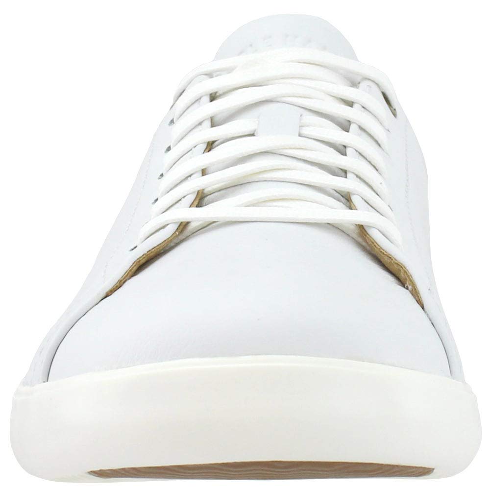 Cole Haan Grand Crosscourt II Sneaker - Men's White Leather Shoe Deals Outlet