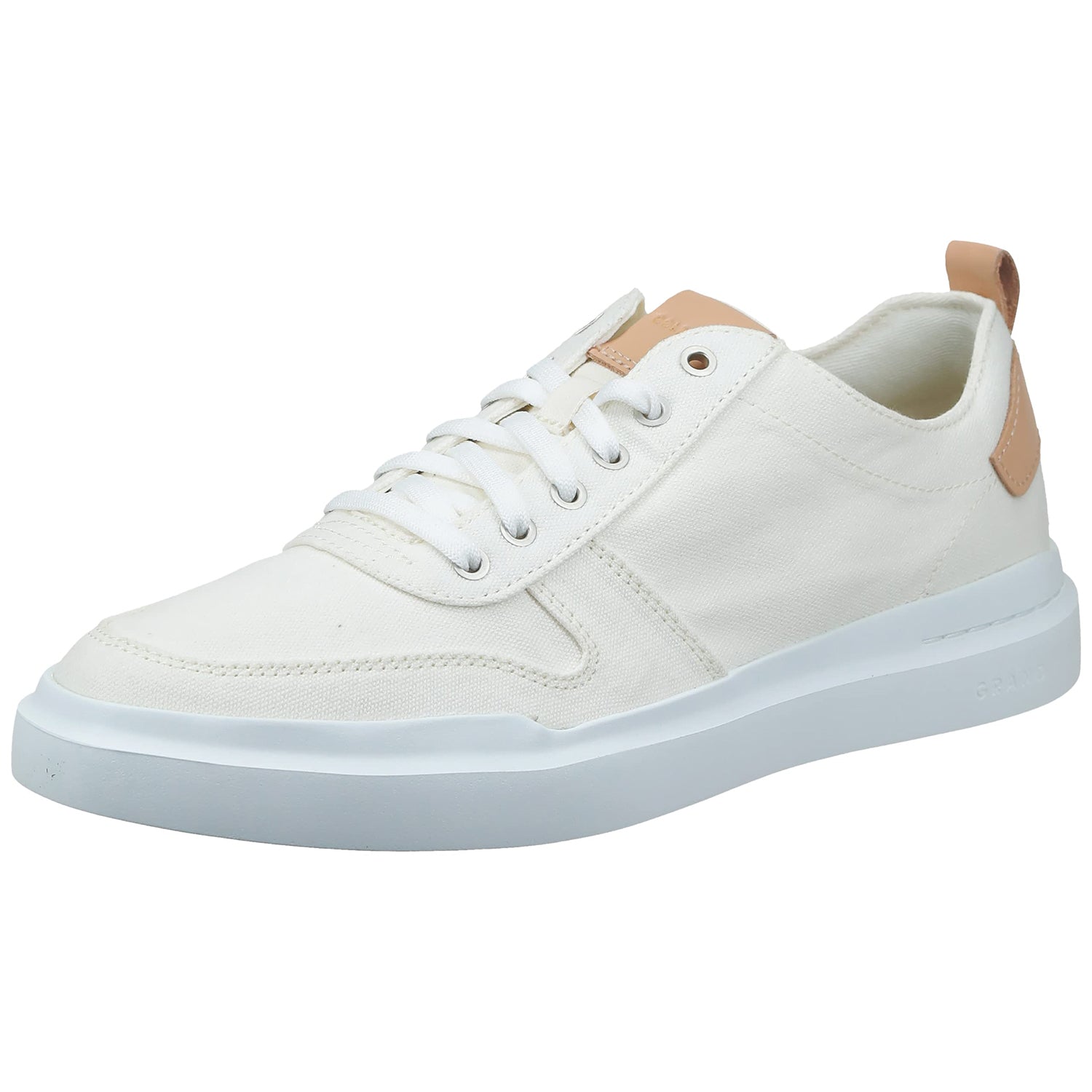 Cole Haan GrandPro Rally Canvas Court Sneaker - Men's Ivory/Natural Shoe Deals Outlet