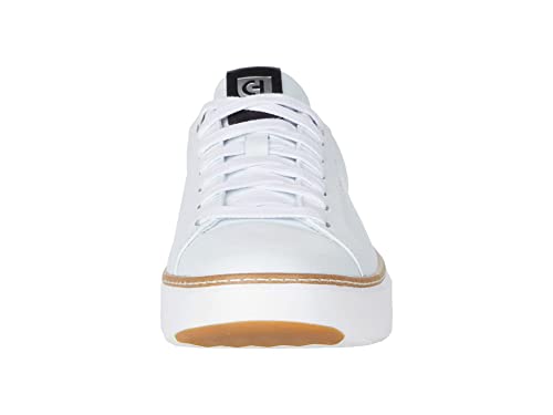 Cole Haan GrandPro Topspin Sneakers - Women's Ivory/Black Leather Shoe Deals Outlet