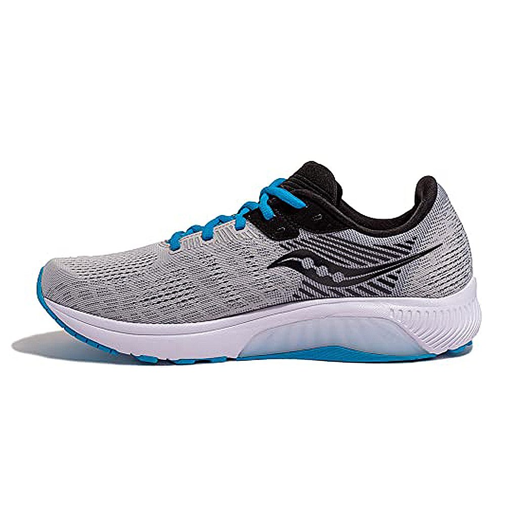 Saucony Guide 14 Running Shoe - Men's Alloy/Blue Shoe Deals Outlet