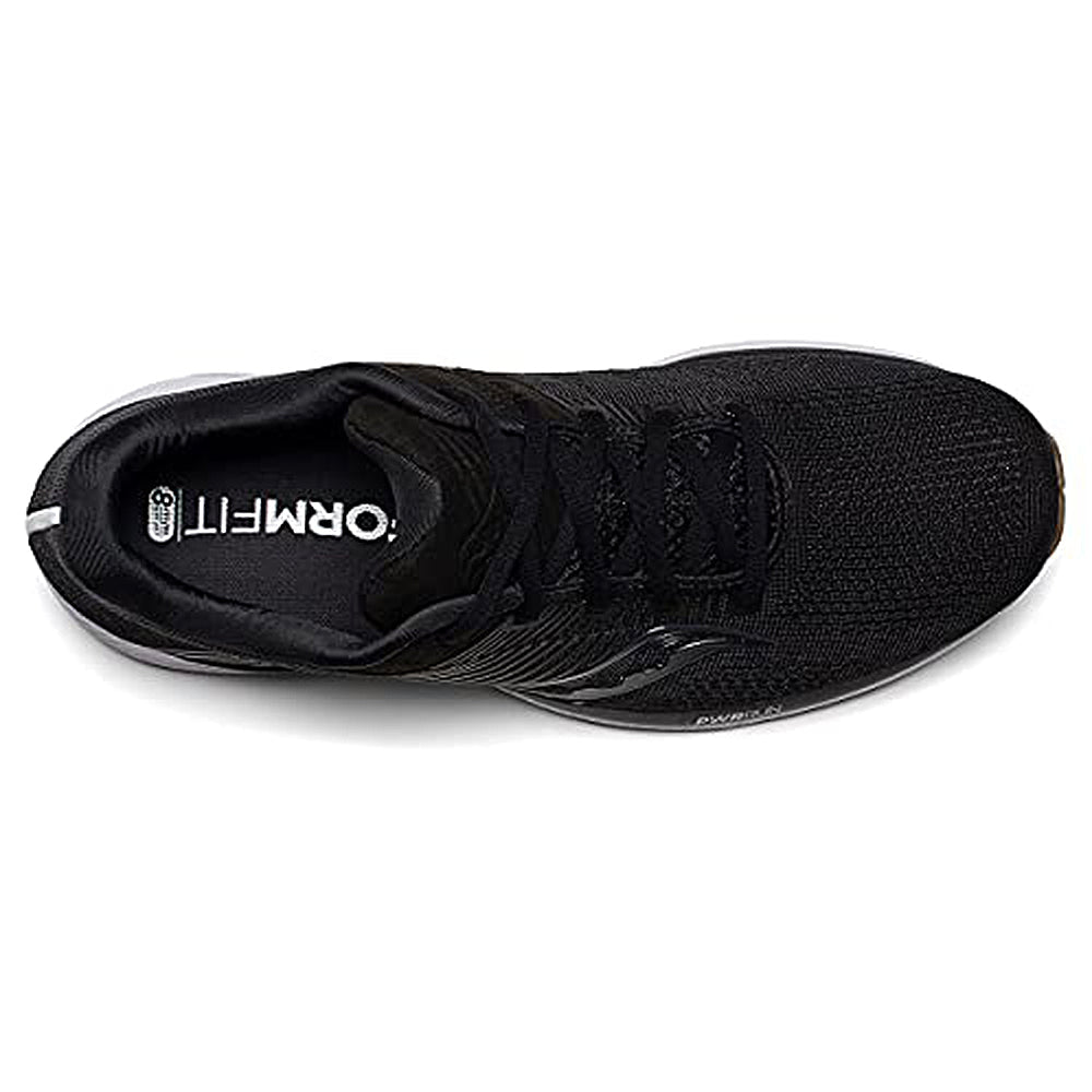 Saucony Guide 14 Running Shoe - Men's Black/Gum Shoe Deals Outlet