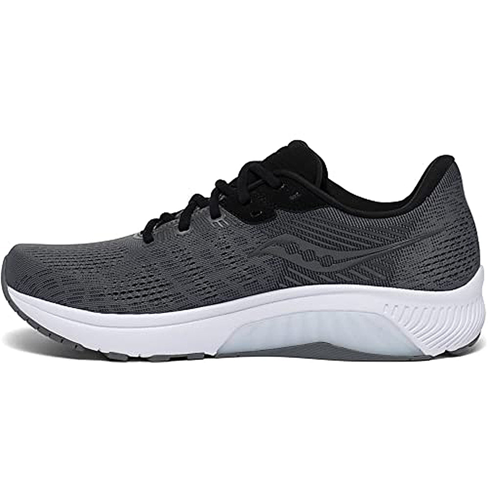 Saucony Guide 14 Running Shoe - Men's Charcoal/Gold Shoe Deals Outlet