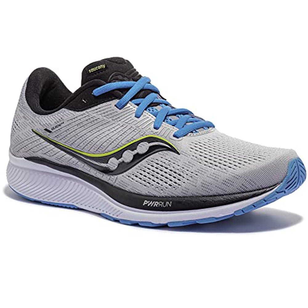 Saucony Guide 14 Running Shoe - Men's Alloy/Blue Shoe Deals Outlet