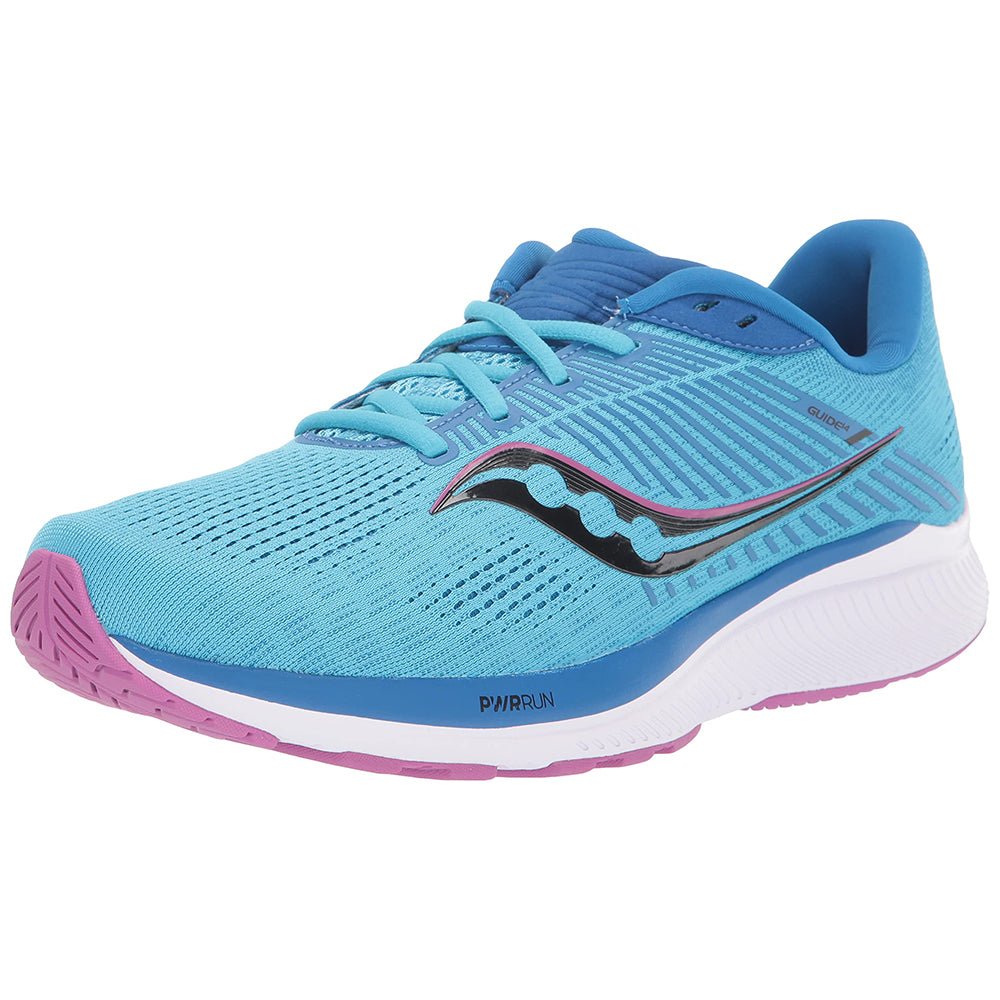 Saucony Guide 14 - Women's Blue Blaze/Berry Shoe Deals Outlet