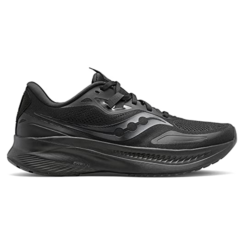 Saucony Guide 15 Running Shoe - Women's Black/Black/Black Shoe Deals Outlet