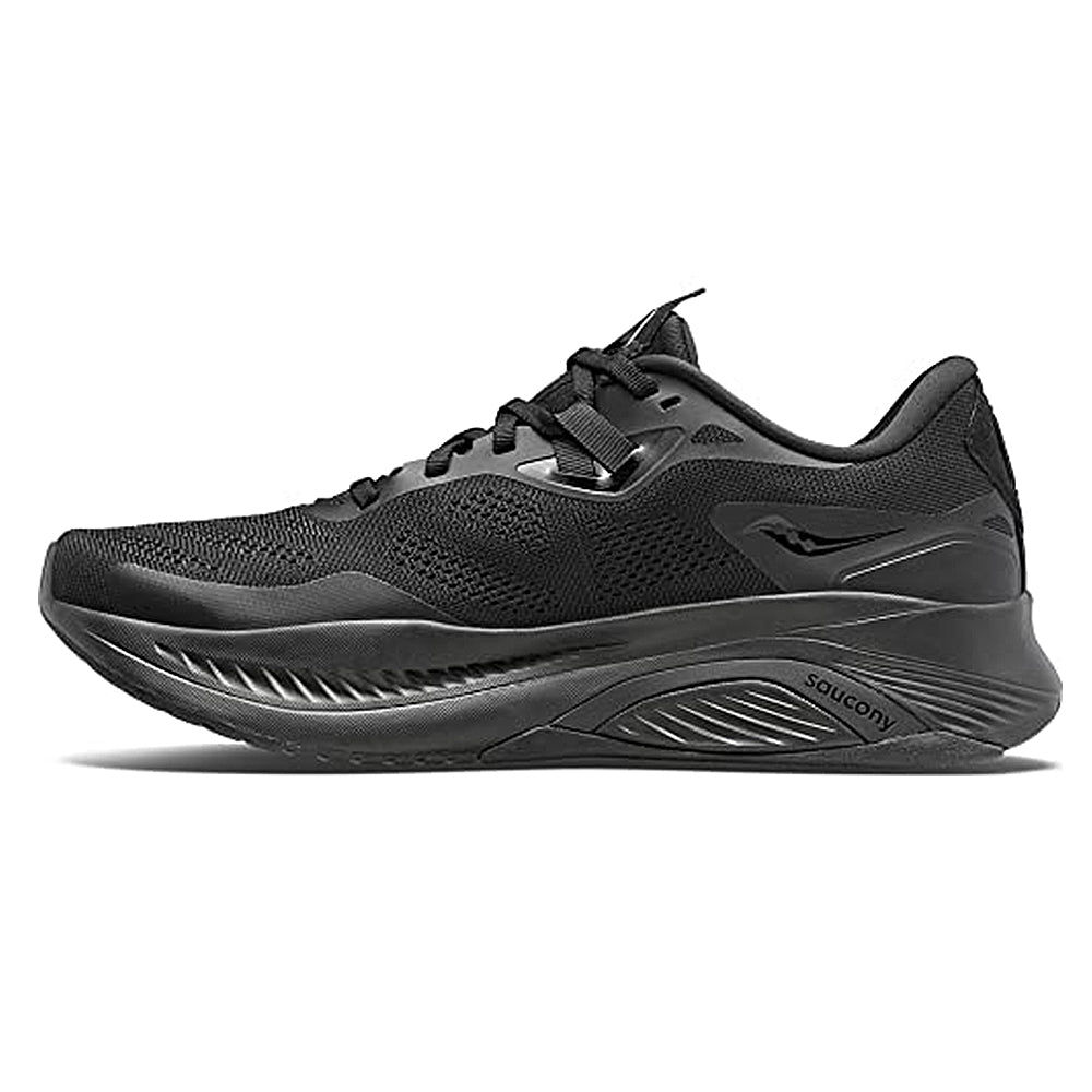 Saucony Guide 15 Running Shoe - Women's Black/Black/Black Shoe Deals Outlet