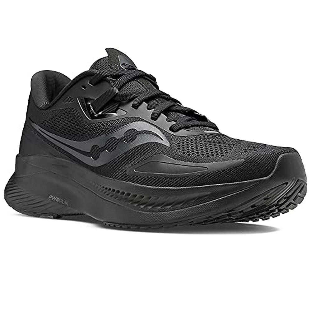 Saucony Guide 15 Running Shoe - Women's Black/Black/Black Shoe Deals Outlet