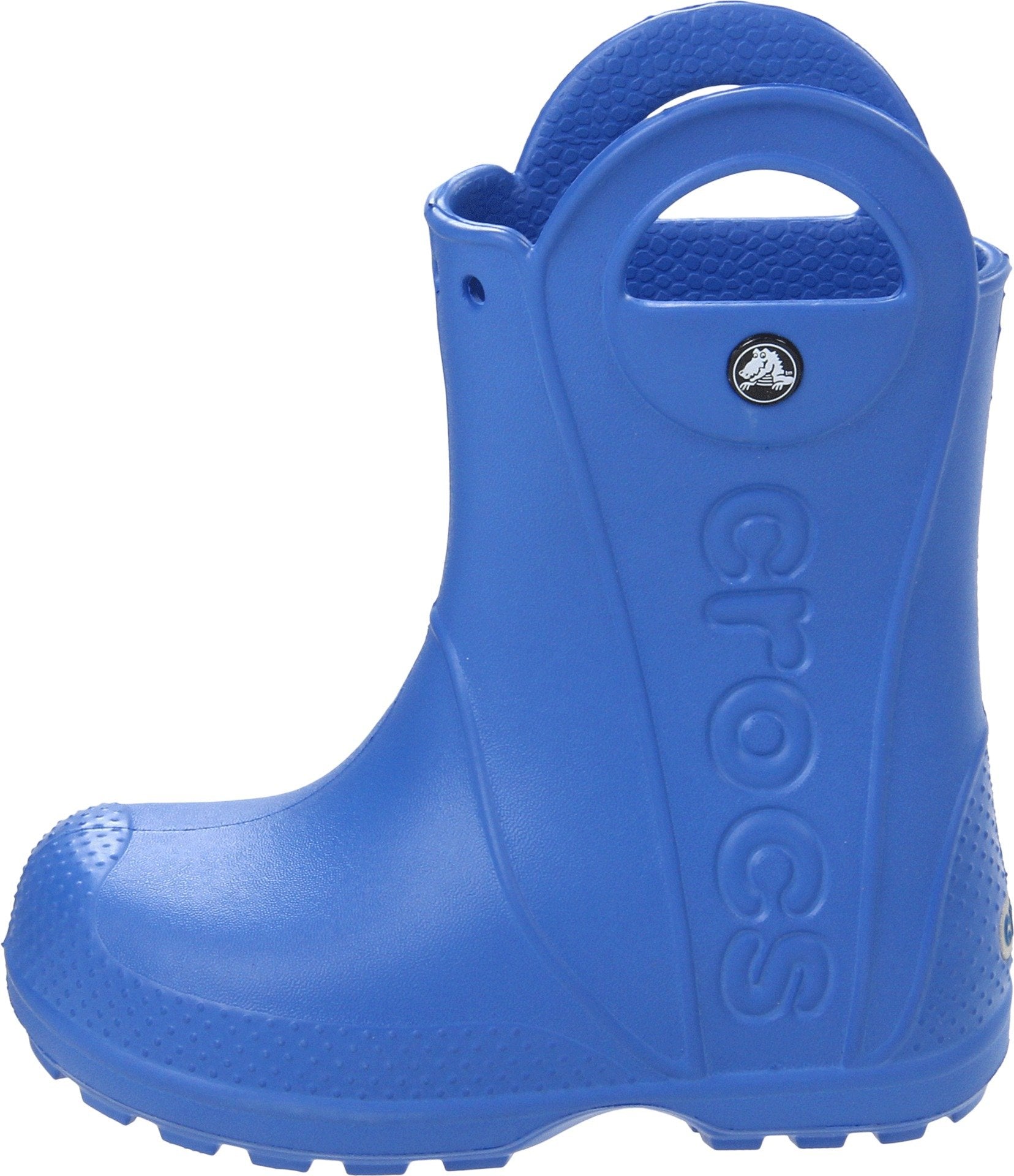 Crocs Handle It Rain Boot - Kids Candy Pink Shoe Deals Outlet