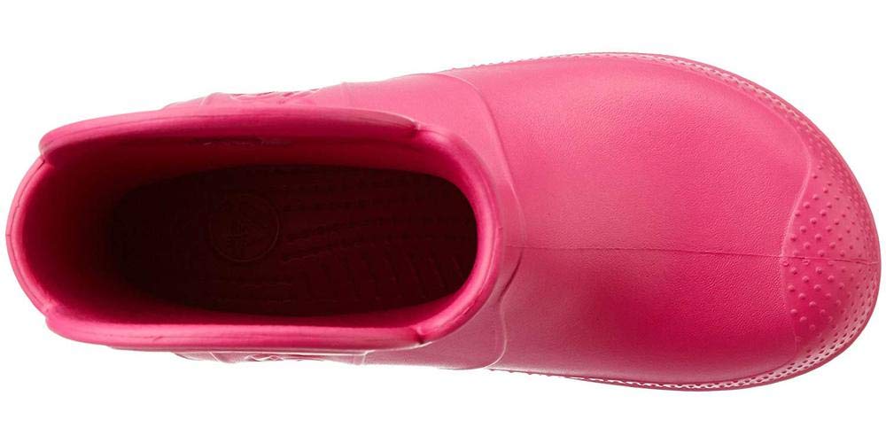 Crocs Handle It Rain Boot - Kids Candy Pink Shoe Deals Outlet