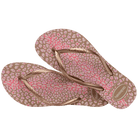 Havaianas Slim Animal Print Flip Flops White EU 35 - 36 | US Men's 4 - 5 / Women's 5 - 6 M 7890732316226 Shoe Deals Outlet