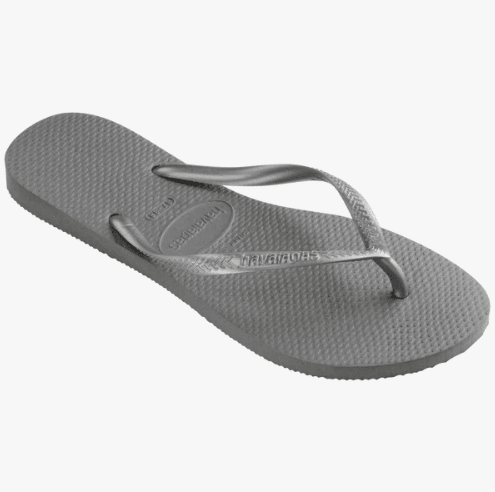 Havaianas Slim Sandals Black 11/12 M 7893249595573 Shoe Deals Outlet