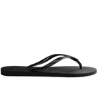 Havaianas Slim Sandals Black 11/12 M 7893249595573 Shoe Deals Outlet