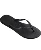 Havaianas Slim Sandals Black 11/12 M 7893249595573 Shoe Deals Outlet