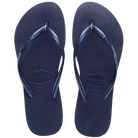 Havaianas Slim Sandals Navy Blue EU 37 - 38 | US Women's 7 - 8 M 7890732316387 Shoe Deals Outlet