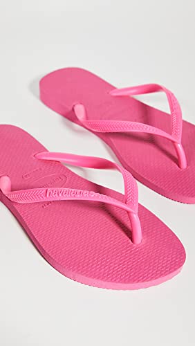 Havaianas Slim Sandals Pink Flux EU 35 - 36 | US Women's 5 - 6 M 7893249603193 Shoe Deals Outlet
