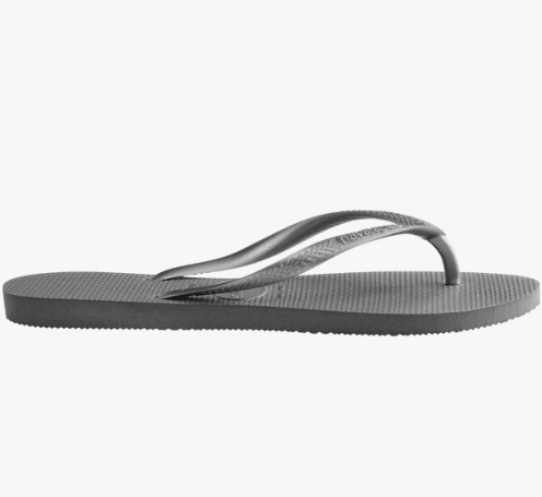 Havaianas Slim Sandals Steel Grey 9/10 M 7891266827370 Shoe Deals Outlet