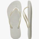 Havaianas Slim Sandals White 6 M 7890732316226 Shoe Deals Outlet
