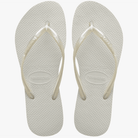 Havaianas Slim Sandals White 6 M 7890732316226 Shoe Deals Outlet
