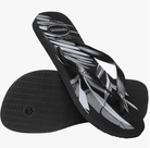 Havaianas Slim Sandals White / Black Men's 9/10 / Women's 11/12 M 7893249248776 Shoe Deals Outlet