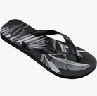 Havaianas Slim Sandals White / Black Men's 9/10 / Women's 11/12 M 7893249248776 Shoe Deals Outlet