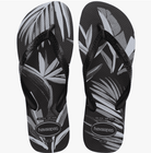 Havaianas Slim Sandals White / Black Men's 9/10 / Women's 11/12 M 7893249248776 Shoe Deals Outlet